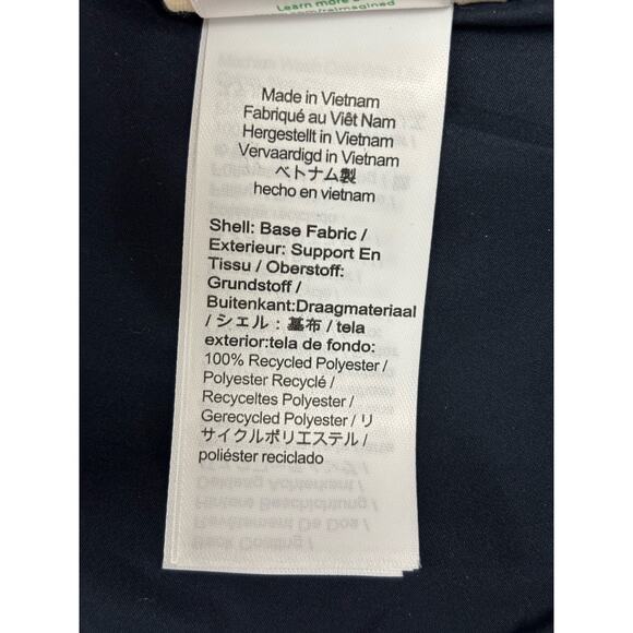 J. Crew Quilted Lady Shirt Jacket PrimaLoft Warm Black/White Gingham Size L - Picture 6 of 11